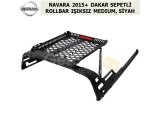 NISSAN NAVARA 2015+ DAKAR SEPETLİ ROLLBAR IŞIKSIZ MEDIUM, SİYAH