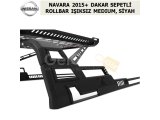 NISSAN NAVARA 2015+ DAKAR SEPETLİ ROLLBAR IŞIKSIZ MEDIUM, SİYAH