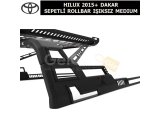 TOYOTA HILUX 2015+ DAKAR SEPETLİ ROLLBAR IŞIKSIZ MEDIUM, SİYAH