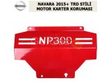 NISSAN NAVARA 2015+ TRD STİLİ MOTOR KARTER KORUMASI