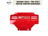 NISSAN NAVARA 2015+ TRD STİLİ MOTOR KARTER KORUMASI