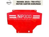 NISSAN NAVARA 2015+ TRD STİLİ MOTOR KARTER KORUMASI