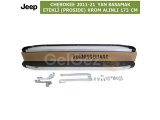 JEEP GRAND CHEROKEE 2011-21 YAN KORUMA PROFİLİ ETEKLİ (PROSIDE) KROM ALINLI 173 CM
