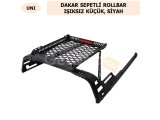 ÜNİVERSAL DAKAR SEPETLİ ROLLBAR IŞIKSIZ SMALL, SİYAH