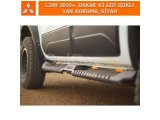 MITSUBISHI L200 2019+ DAKAR V2 LED IŞIKLI YAN KORUMA, SİYAH
