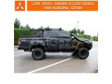MITSUBISHI L200 2019+ DAKAR V2 LED IŞIKLI YAN KORUMA, SİYAH