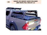 ÜNİVERSAL LED IŞIKSIZ DAKAR ÇADIR ROLLBARI (BED RACK) Max 160×154 cm