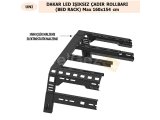 ÜNİVERSAL LED IŞIKSIZ DAKAR ÇADIR ROLLBARI (BED RACK) Max 160×154 cm