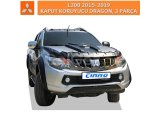MITSUBISHI L200 2015-19 KAPUT KORUYUCU DRAGON, 3 PARÇA