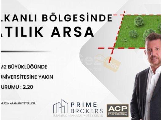KALKANLI BÖLGESİNDE ODTÜ ÜNİVERSİTESİNE YAKIN KONUT VEYA PARSELASYONA UYGUN ARSA !