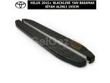 TOYOTA HILUX 2015+ BLACKLINE YAN BASAMAK SİYAH ALINLI 193CM