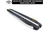 TOYOTA HILUX 2015+ BLACKLINE YAN BASAMAK KROM ALINLI 193CM