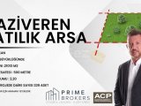 GAZİVERENDE PROJELİ SATILIK ARSA DENİZE 500 METRE MESAFEDE !