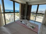 GİRNE MERKEZ'DE DENİZ ve DAĞ MANZARALI ULTRA LÜKS KİRALIK 2+1 DAİRE