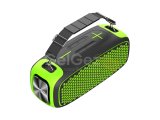 WIWU P16 MAX WIRELESS SPEAKER WITH WIRELESS MICROPHONE - BLACK + YELLOW GREEN