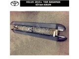 TOYOTA HILUX 2015+ ORİJİNAL YAN BASAMAK, SİYAH-KROM