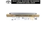TOYOTA HILUX 2015+ BLACKLINE YAN BASAMAK ALÜMİNYUM ALINLI 193CM