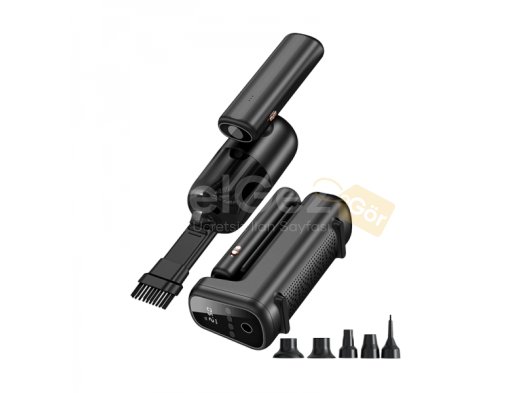 WIWU WI-AI002 5 IN 1 MULTIFUNCTIONAL INFLATABLE PUMP - BLACK