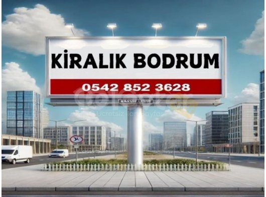 Çatalköy'de Ana Cadde Üzerinde Kiralık Bodrum Katı