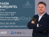 COVE GARDEN'DA MANZARALI 2+1 DAİRE, FIT MOBİLYA ve BEYAZ EŞYALI