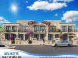 GİRNE DOĞANKÖY'DE ŞEHİR İÇİNDE 2+1 BEGONVİL EVLERİ TATİL EVİ TARZIYLA DİKKAT ÇEKİYOR!!
