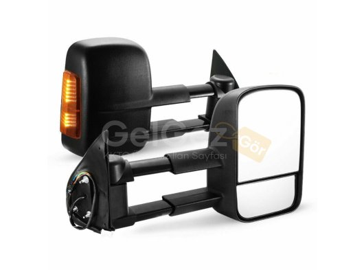 NAVARA 2015+ NP300 IÇIN UYUMLU GENIS TIP AYNA SETI