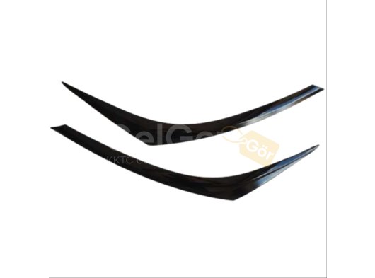 C-HR 2016-2019 IÇIN UYUMLU FAR KASI - PIANO BLACK (2 PARÇA)