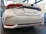 COROLLA 2019+ IÇIN UYUMLU ARKA TAMPON ALT ÇITASI KARBON