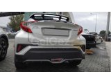 C-HR 2016-2019 IÇIN UYUMLU ORTA STOP LAMBA ÇERÇEVESI NIKELAJ