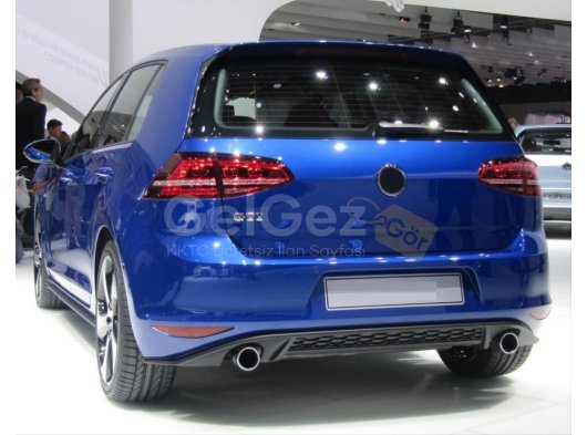 GOLF 7 2013-2018 IÇIN UYUMLU GTI DIFUZOR PIANO BLACK