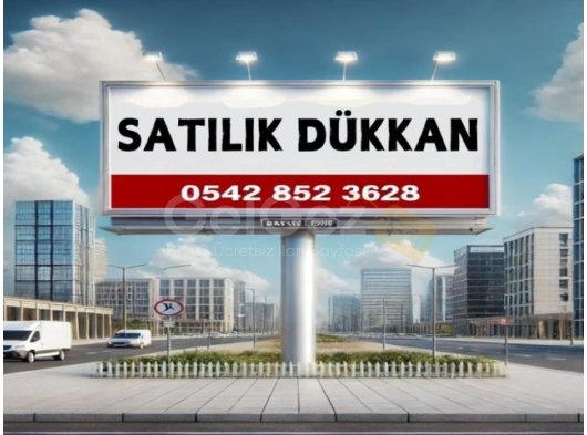 Çatalköy'de Ana Yol Üzerinde Dükkan