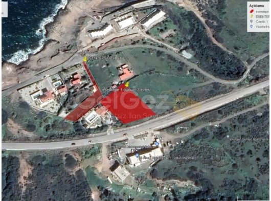 ESENTEPE’DE ANA YOL ÜSTÜ TİCARİ İZİNLİ FIRSAT ARSA