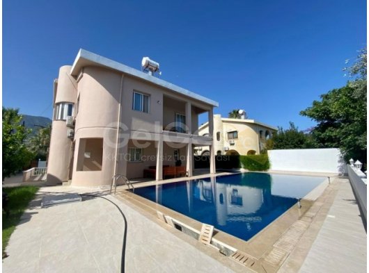Girne, Edremit'te Lüks Yaşam: Özel Havuzlu 4+1 Villa