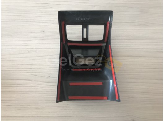 CIVIC FE1 2022 IÇIN UYUMLU ARKA KLIMA PANEL KAPLAMA - PIANO BLACK