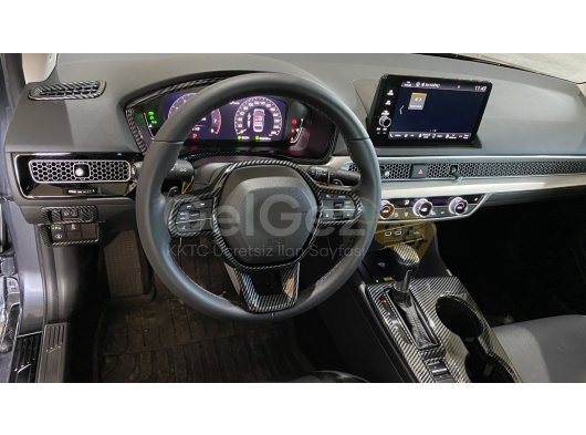 CIVIC FE1 2022 IÇIN UYUMLU KONTROL PANEL KAPLAMA SETI - KARBON
