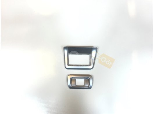 CIVIC FE1 2022 IÇIN UYUMLU KONTROL PANEL KAPLAMA SETI - SILVER