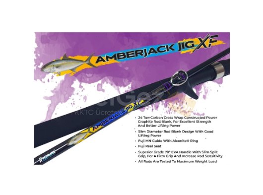 Pioneer Tackle Amberjack XF jigging Kamışı