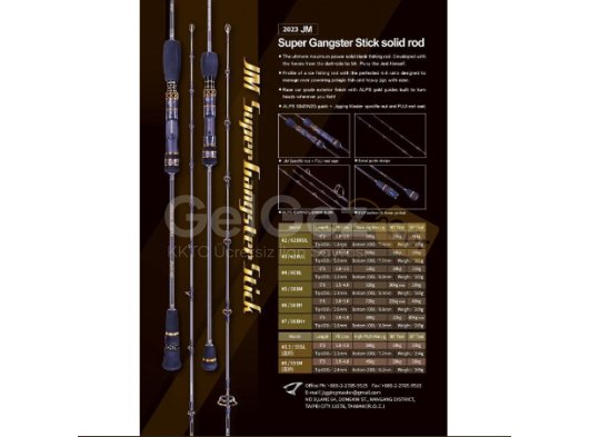 JM Super Gangster Stick Solid Jigging Kamış