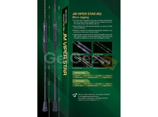 JM VIPER STAR 62 Micro Jigging Prototype Kamışı