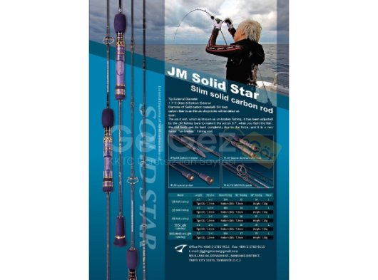 JM Solid Star Jigging Kamışı 6'0
