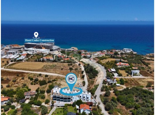 Çatalköy, Girne’de Deniz Manzaralı Lüks Villalar