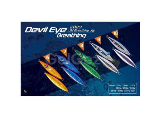 Jigging Master Breathing Devil Eye Jig 300g