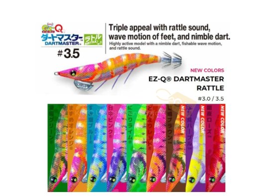 DUEL A1741 EZ -Q Dartmaster Rattle 3.0 Kalamar Zokası
