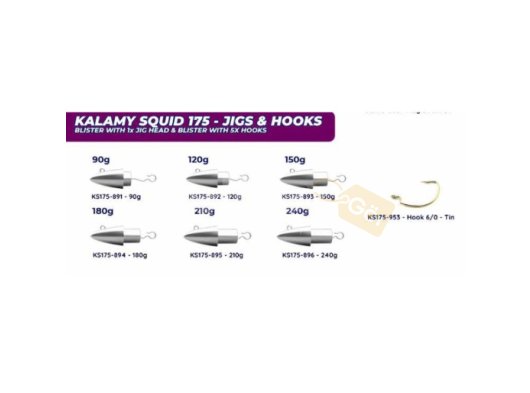 Kalamy 175 Jighead ve İğneler
