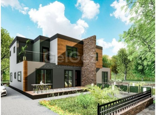 Şık ve Huzurlu Yaşam Sizi Bekliyor –4+1 Ikiz villa- Sadece 2 Villa Kaldı!
