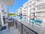 SATILIK HAVUZ MANZARALI İKİ YATAK ODALI DAİRE, ISKELE, LONG BEACH