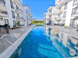 SATILIK HAVUZ MANZARALI İKİ YATAK ODALI DAİRE, ISKELE, LONG BEACH