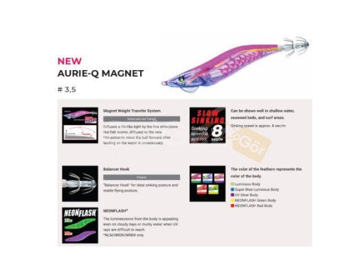 Yo-Zuri A1818 EG.A-Q MAGNET SS 3.5