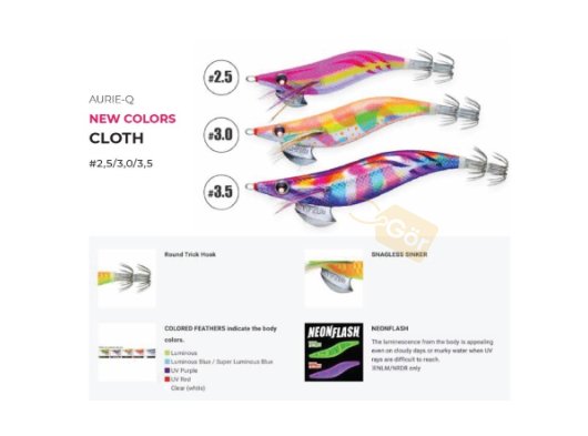 Yo-Zuri A1031N AURIE-Q CLOTH 3,0