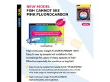 DUEL Fısh Cannot See Fluorocarbon Pink 100m